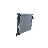 Radiator engine cooling 559 - 445 mm alu NRF for e.g. OPEL VIVARO