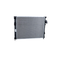 Radiator engine cooling 559 - 445 mm alu NRF for e.g. OPEL VIVARO