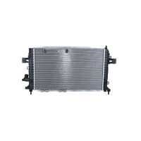 Kühler Motorkühlung Kühlrippen gelötet 600 - 366 mm Alu NRF für u.a. OPEL ASTRA