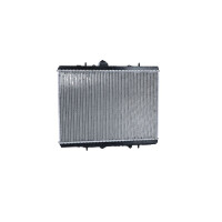 Kühler Motorkühlung Kühlrippen gelötet 555 - 380 mm Alu NRF für u.a. PEUGEOT 406