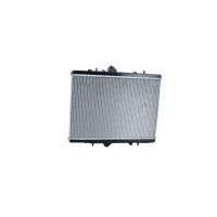 Kühler Motorkühlung Kühlrippen gelötet 554 - 380 mm Alu NRF für u.a. PEUGEOT 607
