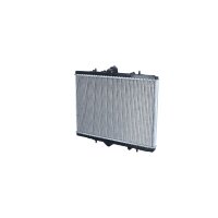 Kühler Motorkühlung Kühlrippen gelötet 554 - 380 mm Alu NRF für u.a. PEUGEOT 607