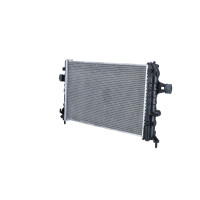 Radiator engine cooling 600 - 366 mm alu NRF for e.g. OPEL ASTRA