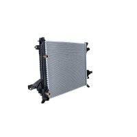 Radiator engine cooling cooling fins brazed 616 - 530 mm alu NRF for VOLVO XC90