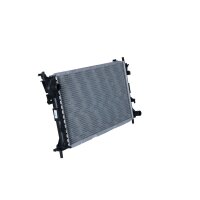 Radiator engine cooling 599 - 354 mm alu NRF for e.g. FORD FOCUS