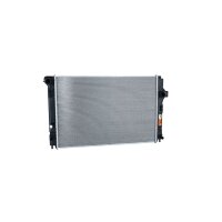 Kühler Motor Kühlrippen gelötet 600 - 404 mm Alu NRF für u.a. TOYOTA YARIS