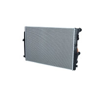 Kühler Motorkühlung Kühlrippen gelötet 650 - 438 mm Alu NRF für u.a. AUDI A3