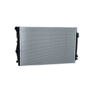 Kühler Motorkühlung Kühlrippen gelötet 650 - 438 mm Alu NRF für u.a. AUDI A3