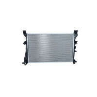 Radiator engine cooling cooling fins brazed 620 - 396 mm alu NRF for FIAT 500L