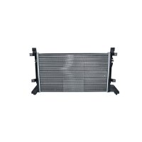 Kühler Motor Kühlrippen mechanisch gefügt 680 - 415 mm Alu NRF für u.a. VW LT