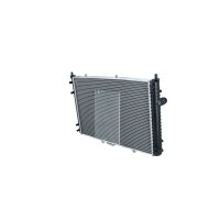 Radiator Engine cooling fins soldered 580 - 398 mm alu NRF for e.g. LANCIA LYBRA