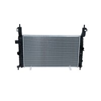 Radiator engine cooling cooling fins brazed 602 - 346 mm...