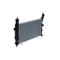 Radiator engine cooling cooling fins brazed 602 - 346 mm alu NRF for OPEL MERIVA