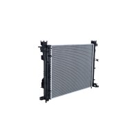 Radiator engine cooling 510 - 407 mm alu NRF for e.g. DACIA DUSTER