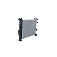 Radiator engine cooling 470 - 430 mm alu NRF for OPEL MERIVA