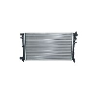 Kühler Motor Kühlrippen mechanisch gefügt 530 - 322 mm Alu NRF für PEUGEOT 106