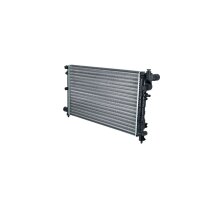 Kühler Motor Kühlrippen mechanisch gefügt 530 - 322 mm Alu NRF für PEUGEOT 106