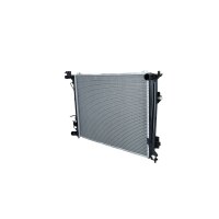 Radiator engine cooling 637 - 502 mm alu NRF for e.g....