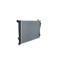 Radiator engine cooling 637 - 502 mm alu NRF for e.g. HYUNDAI SONATA