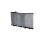 Radiator engine cooling 709 - 328 mm alu NRF for e.g. MAZDA 323