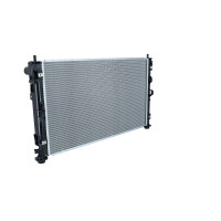 Radiator Engine cooling fins brazed 700 - 418 mm alu NRF for e.g. JEEP PATRIOT