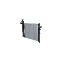 Kühler Motorkühlung Kühlrippen gelötet 388 - 358 mm Alu NRF für u.a. PEUGEOT 309