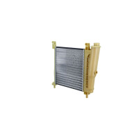 Kühler Motor Kühlrippen mechanisch gefügt 340 - 312 mm Alu NRF für FIAT UNO