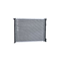 Radiator engine cooling 587 - 455 mm alu NRF for e.g. RENAULT SAFRANE
