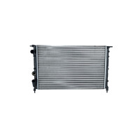 Radiator Engine cooling fins 570 - 378 mm aluminium NRF...