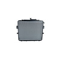 Kühler Motorkühlung Kühlrippen gelötet 582 - 445 mm Alu NRF für HYUNDAI H100