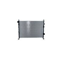 Radiator engine cooling 520 - 395 mm alu NRF for FIAT STRADA