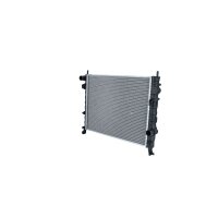 Radiator engine cooling 520 - 395 mm alu NRF for FIAT STRADA