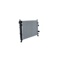 Radiator engine cooling 520 - 395 mm alu NRF for FIAT STRADA