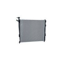 Radiator engine cooling 510 - 478 mm alu NRF for e.g. KIA SORENTO