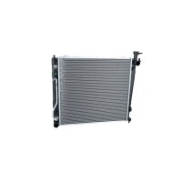 Radiator engine cooling 510 - 478 mm alu NRF for e.g. KIA SORENTO