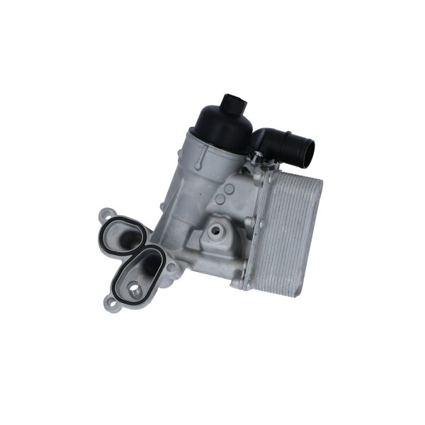 Housing oil filter water-cooled with filter NRF for e.g. RENAULT LAGUNA