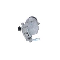 Housing oil filter water-cooled s with filter NRF for e.g. FORD KUGA