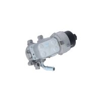 Housing oil filter water-cooled s with filter NRF for e.g. FORD KUGA