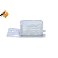 Oil cooler engine oil with seals NRF for BMW 1