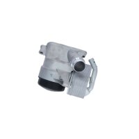 Housing oil filter water-cooled with oil cooler with filter NRF for e.g. BMW 5