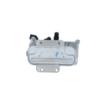 Automatic transmission oil cooler 123 mm - 71 mm NRF for BMW 5 Series and others