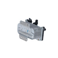 Automatic transmission oil cooler 123 mm - 71 mm NRF for BMW 5 Series and others