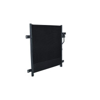 Air conditioning condenser with sealing ring NRF fits JEEP CHEROKEE