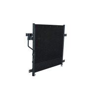 Air conditioning condenser with sealing ring NRF fits JEEP CHEROKEE