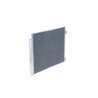 Air conditioning condenser with sealing ring NRF for NISSAN QASHQAI and others