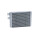 Heat exchanger for interior heating 180 mm - 155 mm NRF for e.g. CITROËN DS3