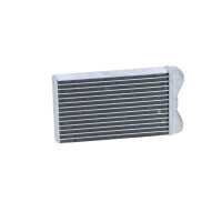 Wärmetauscher Innenraumheizung Kühlrippen 238 mm - 145 mm NRF für u.a. AUDI A4