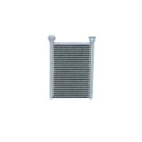 Heat exchanger for interior heating 134 mm - 201 mm NRF for e.g. OPEL MERIVA