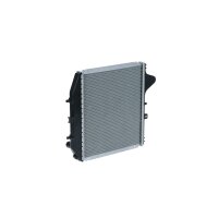 Kühler Motor Kühlrippen gelötet 348 - 281 mm Alu NRF für u.a. AIXAM CROSSLINE