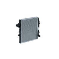 Kühler Motor Kühlrippen gelötet 348 - 281 mm Alu NRF für u.a. AIXAM CROSSLINE